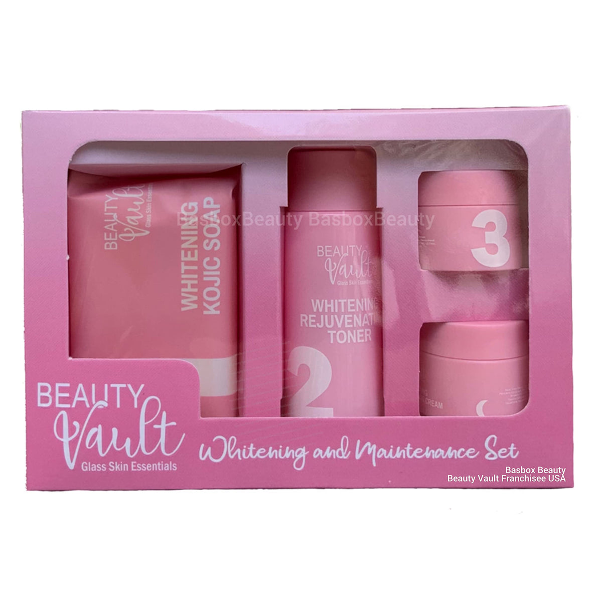 Maintenance Set with Pearl Sunblock - Beauty Vault Official Imagery - 2