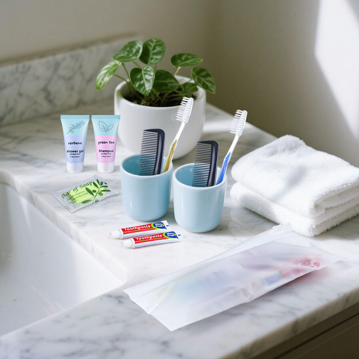 20 Homeless Hygiene Kit Bulk Basic Toiletry Kits Care - skourvut Official Imagery - 7
