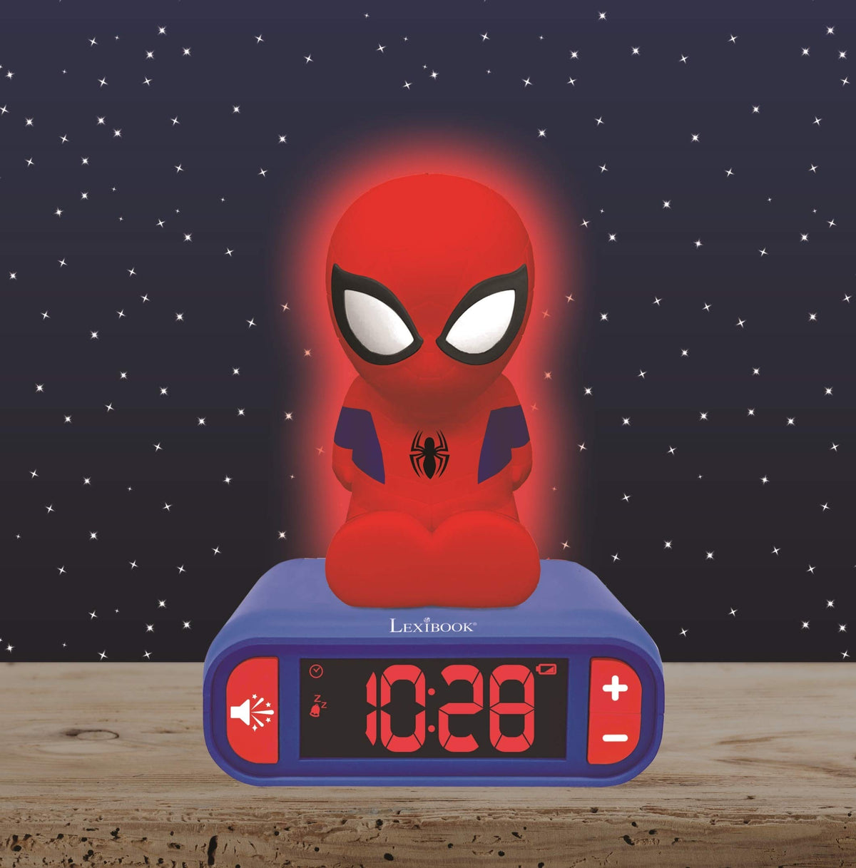 LEXiBOOK Spider Man Nightlight Alarm Clock RL800SP - LEXiBOOK Official Imagery - 3
