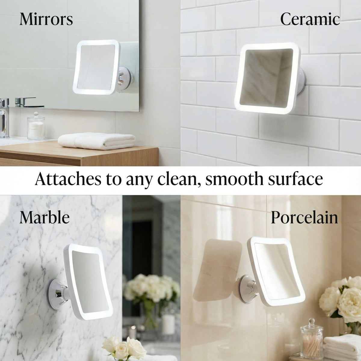 Fancii 10X Magnifying Lighted Makeup Mirror - Fancii Official Imagery - 7