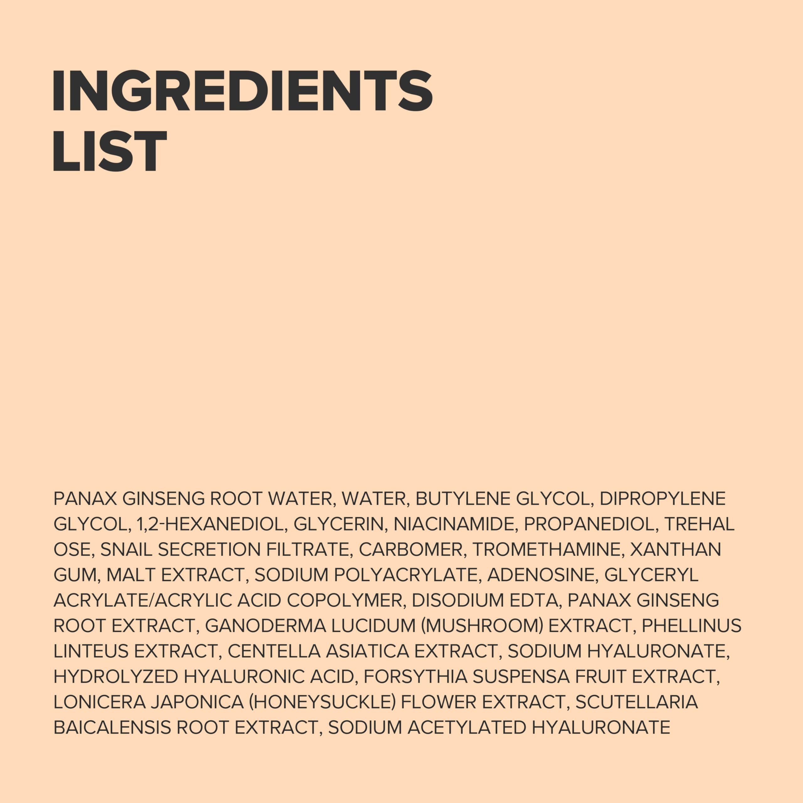Beauty of Joseon Revive Snail Mucin Ginseng Serum Hydrating Peptide Facial Moisturizer Dark Spot Acne Scar Remover for Sensitive Face. Korean Skin Care for Men and Women, 30ml, 1fl. Oz - Beauty of Joseon Official Product View 9