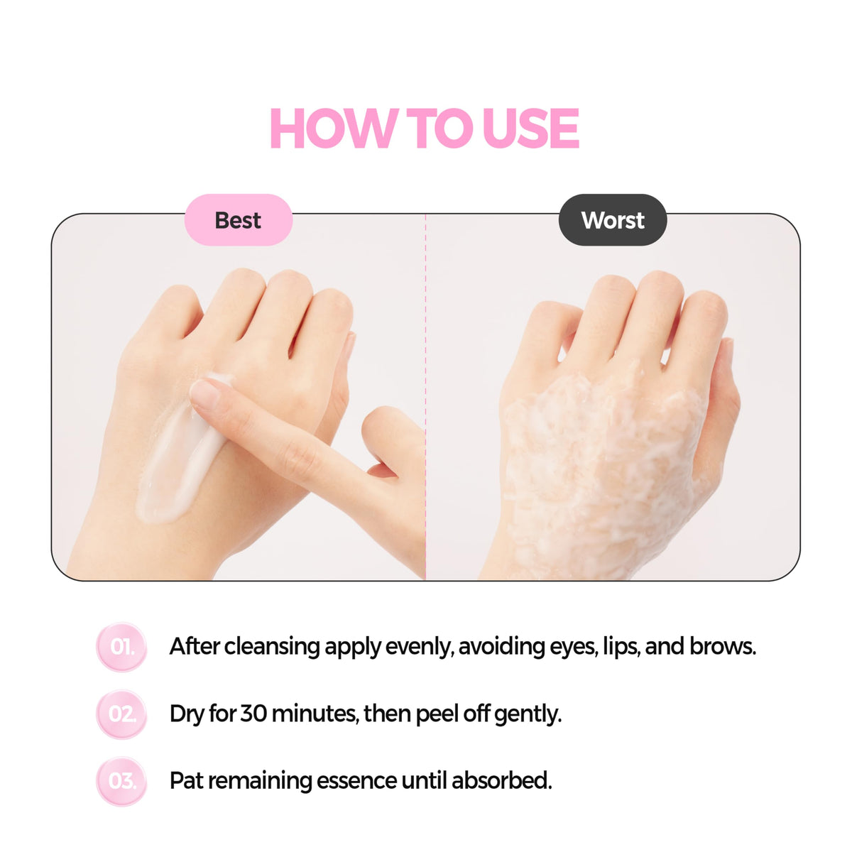 KLAVUU Actress Backstage Glow Peel Off Face Mask for Glass - KLAVUU Official Imagery - 7