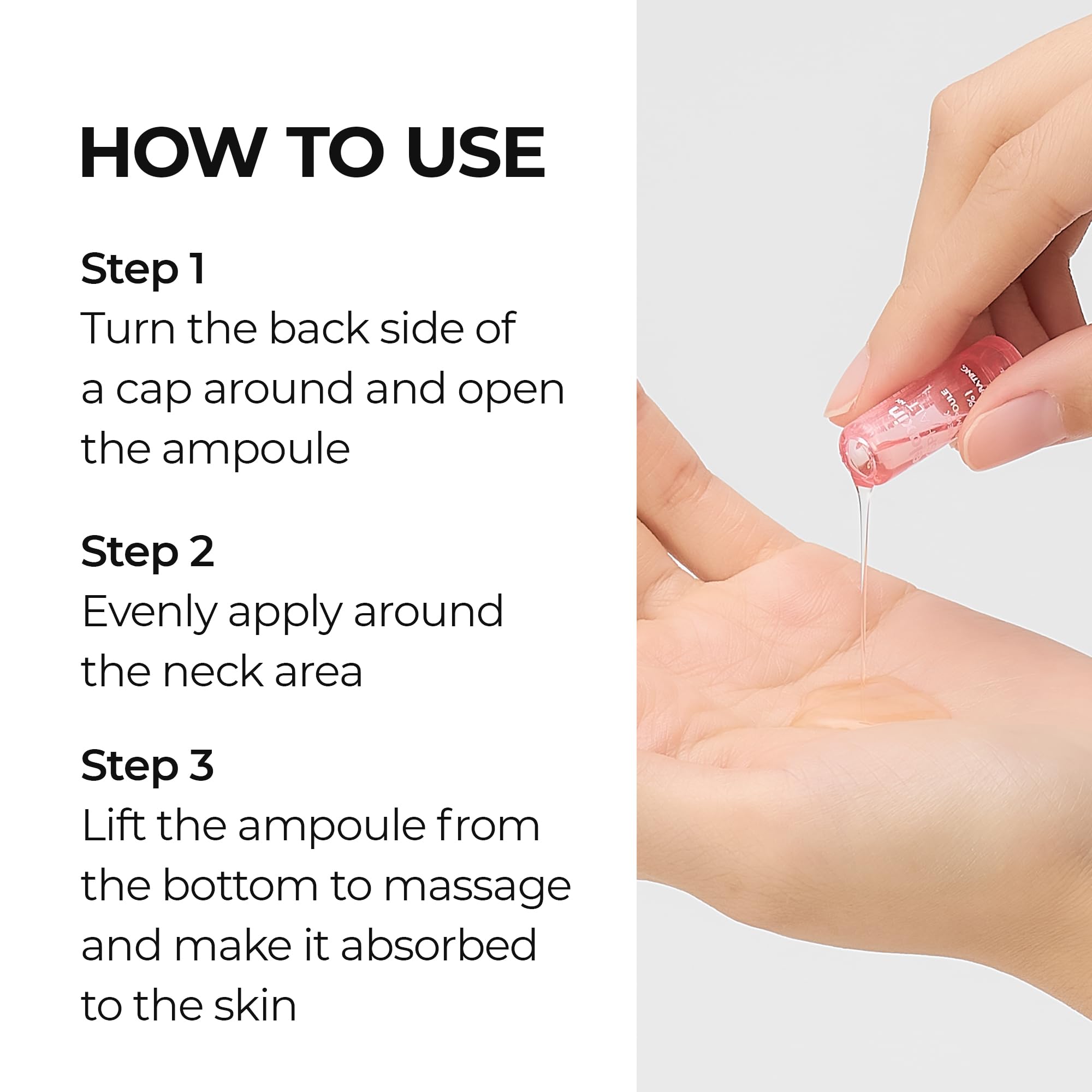 Dr.Melaxin Neck Tightening Ampoule – Firming & Lifting Ampoule for Neck - Dr.Melaxin Official Product View 7
