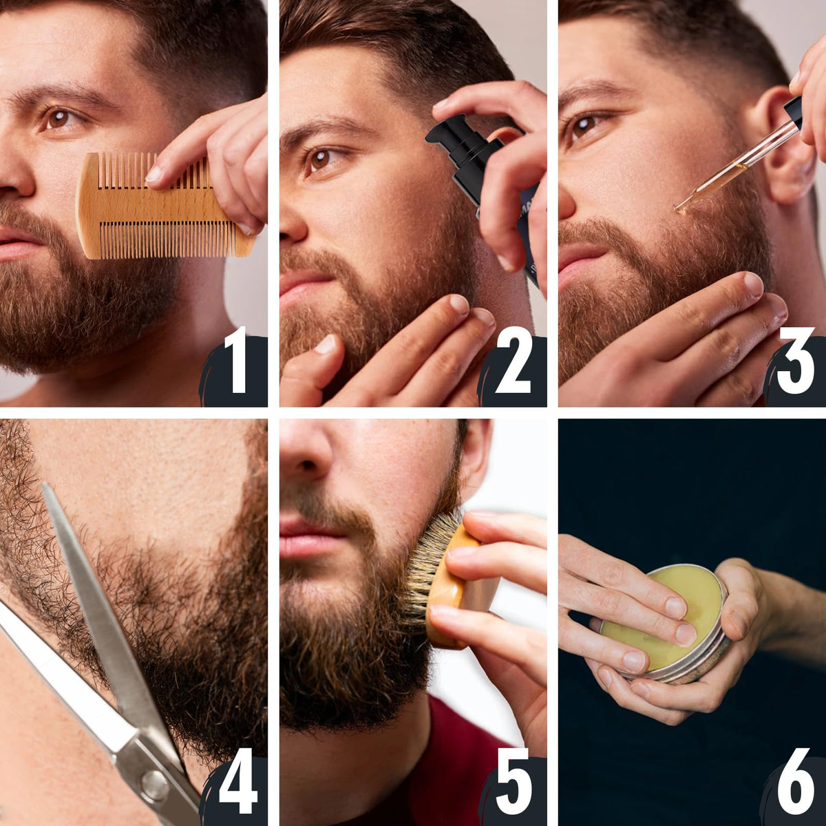 Lionmane Beard Care Gifts Kit for Men - Lionmane Official Imagery - 7