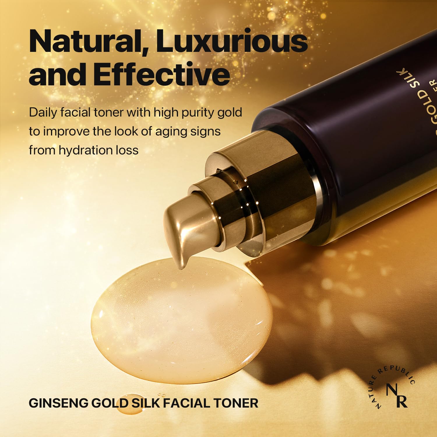 Nature Republic Ginseng Gold Silk Facial Toner 130 ml 4 39 - Nature Republic Official Imagery - 3