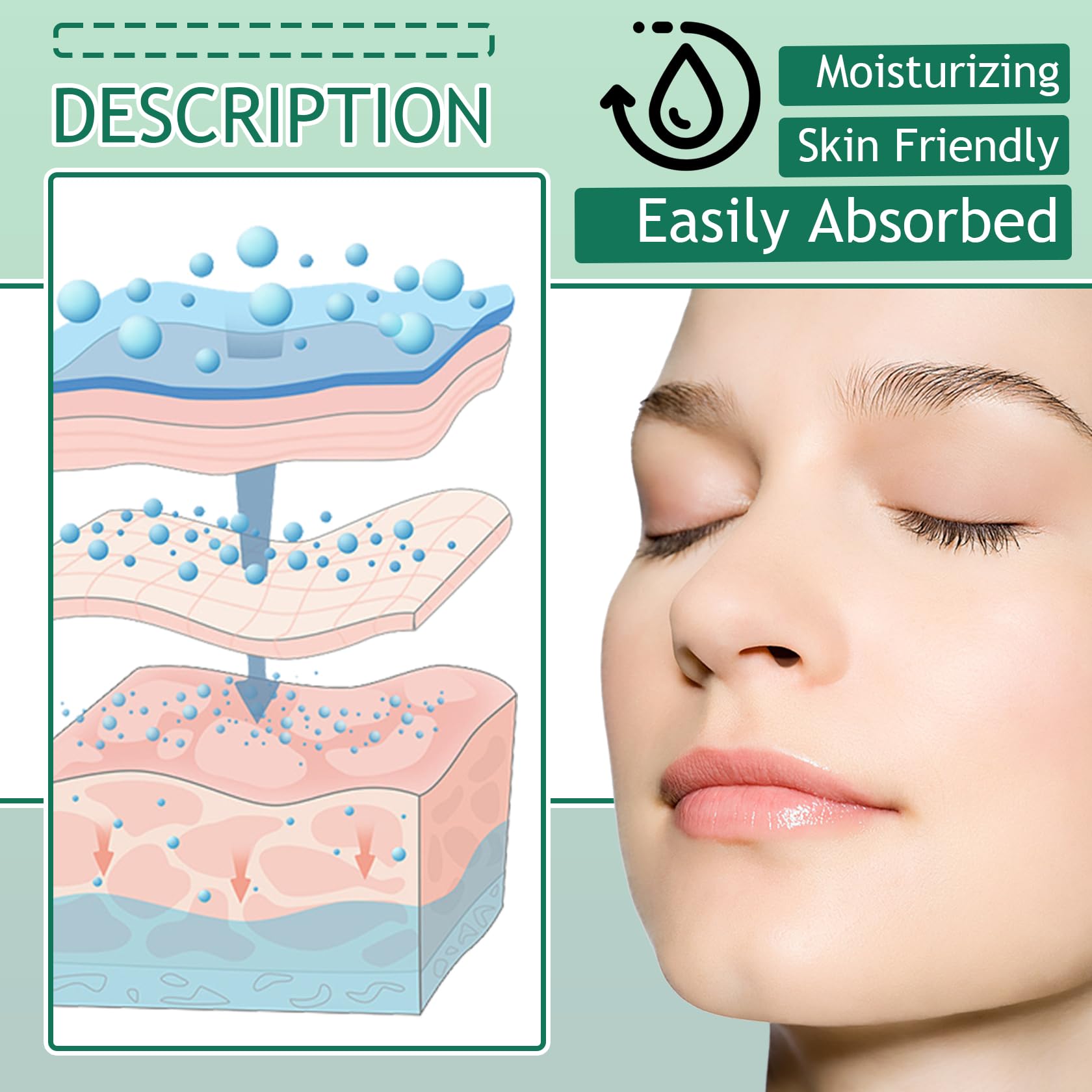 Aloe Vera Skin Care Set,Facial Kit with Facial - DWDiWen