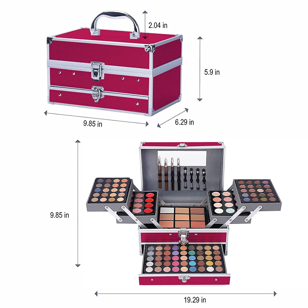 UNIFULL 132 Color All In One Makeup Kit for Women Girls - UNIFULL Official Imagery - 8