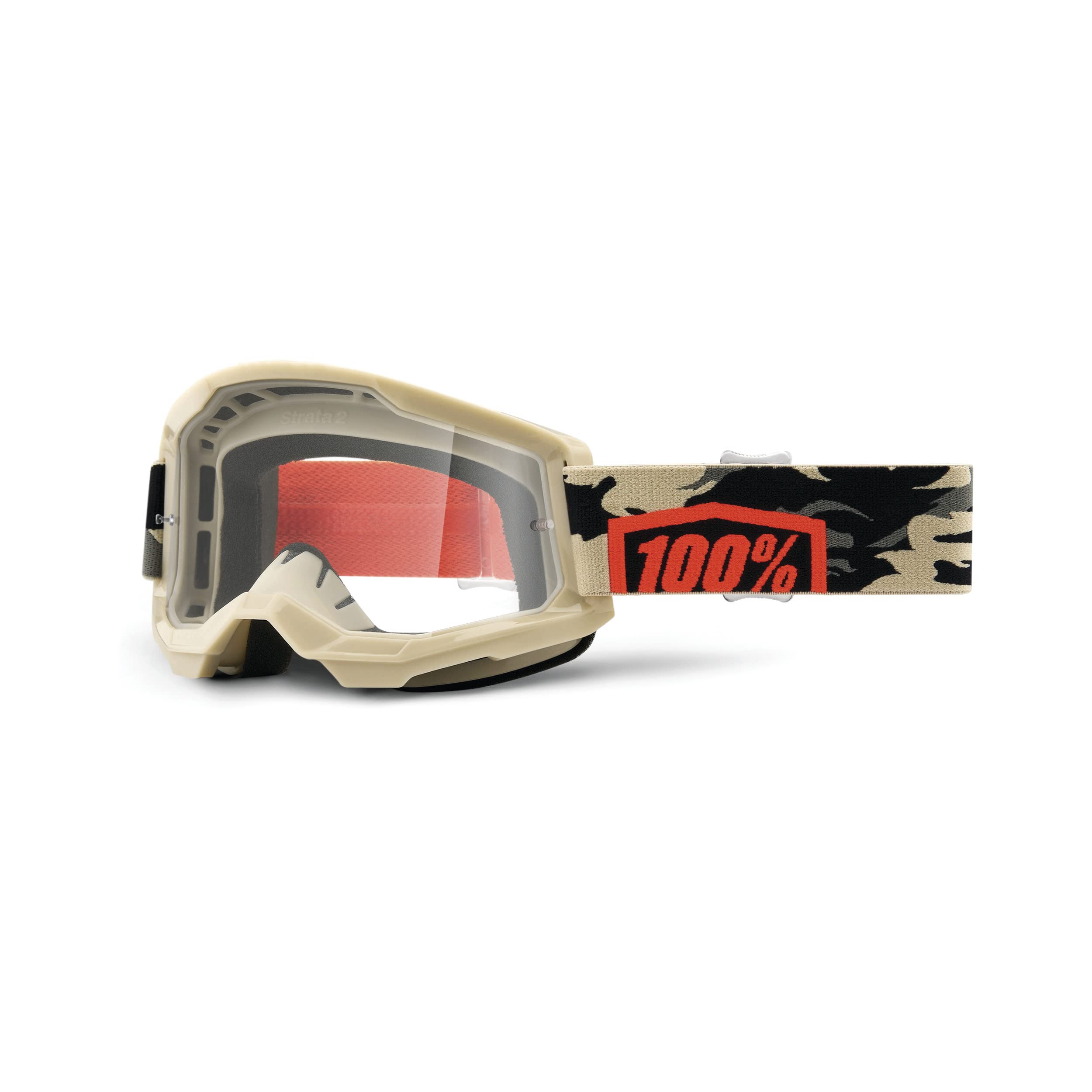 100% STRATA 2 Goggles - Sports Goggles for Motocross & Mountain B - 100% Official Product View 9