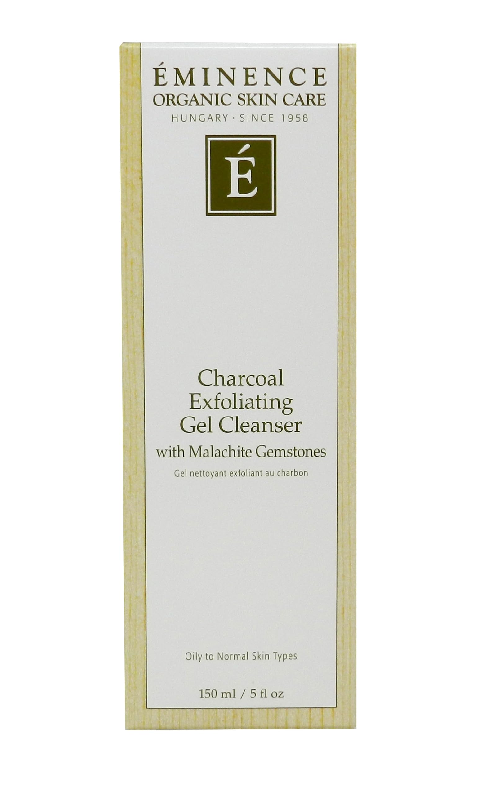 Eminence ÉMINENCE Charcoal Exfoliating Gel Cleanser, Unscented - Eminence Official Product View 3