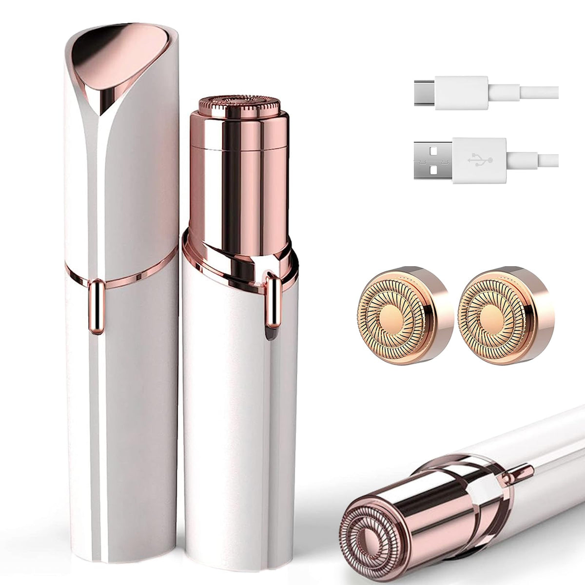 innobeaut Painless Facial Hair Remover for Women USB C - innobeaut Official Imagery - 2