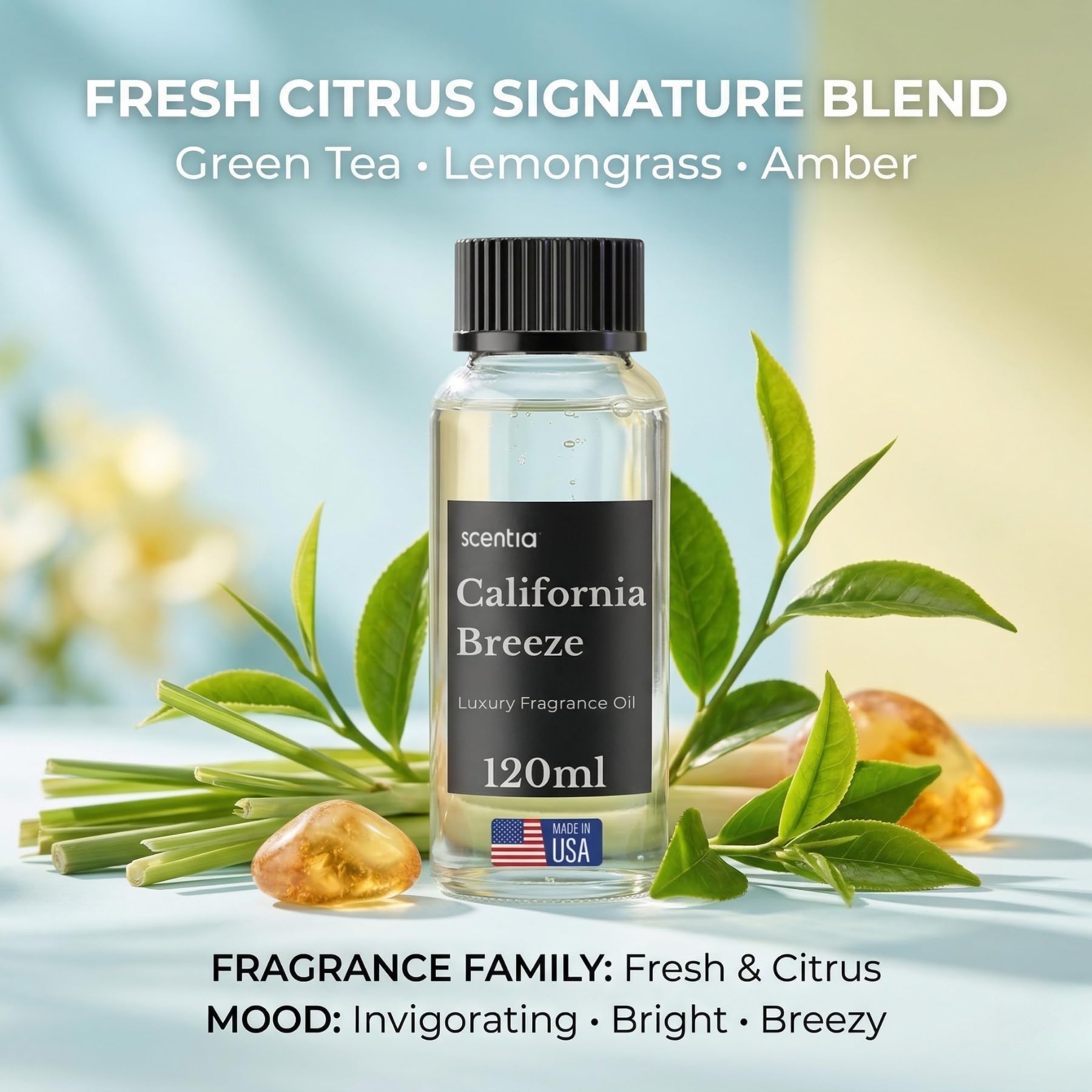 Scentia California Breeze Diffuser Oil Refill 120mL