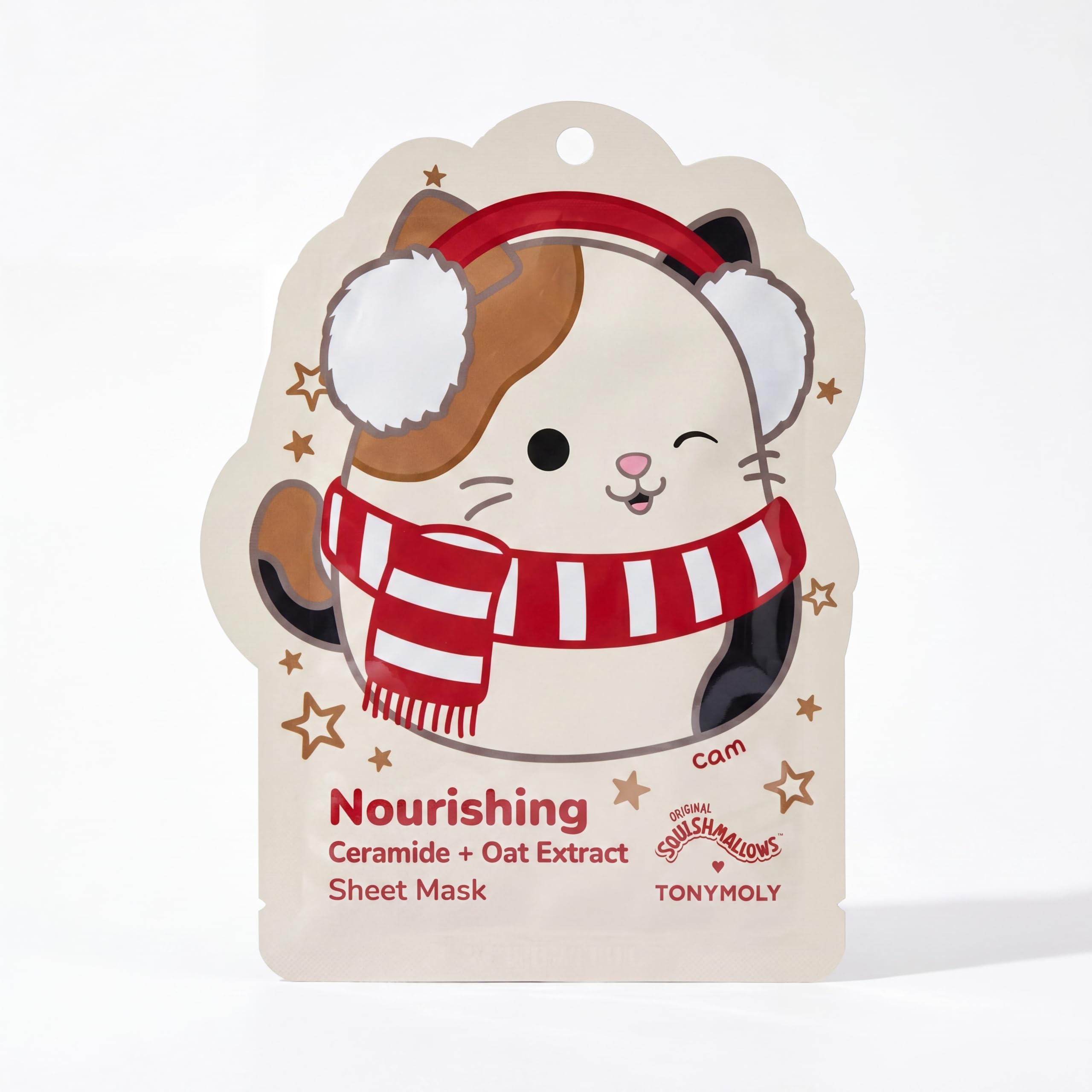 TONYMOLY x Squishmallows Patty the Cow Brightening Korean Face - TONYMOLY