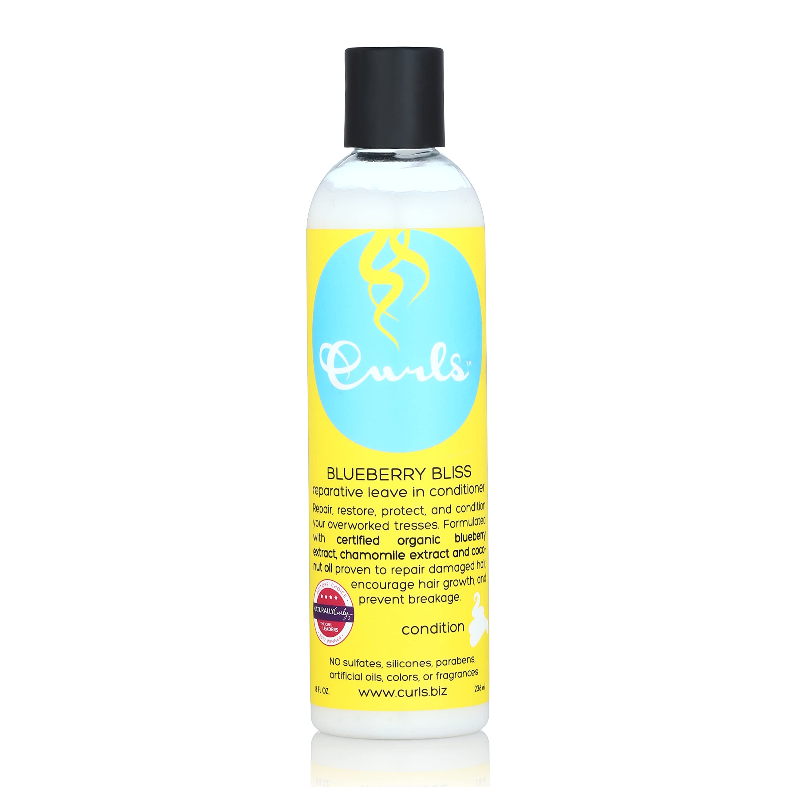 Curls Blueberry Bliss Reparative Leave In Conditioner - Repair Damage and - Curls Official Product View 8