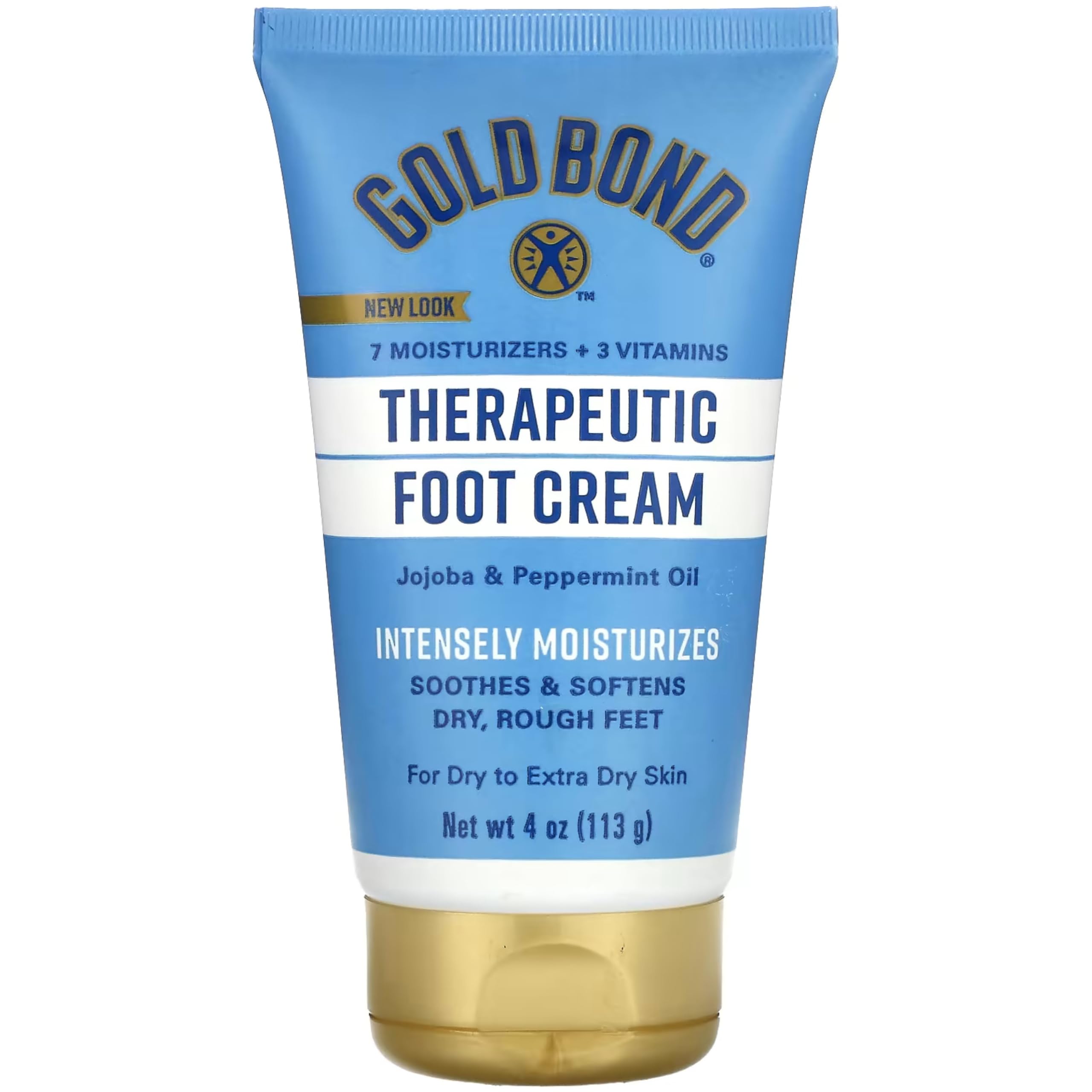 Gold Bond Medicated Foot Powder and Foot Cream, Foot Creme, 4 oz