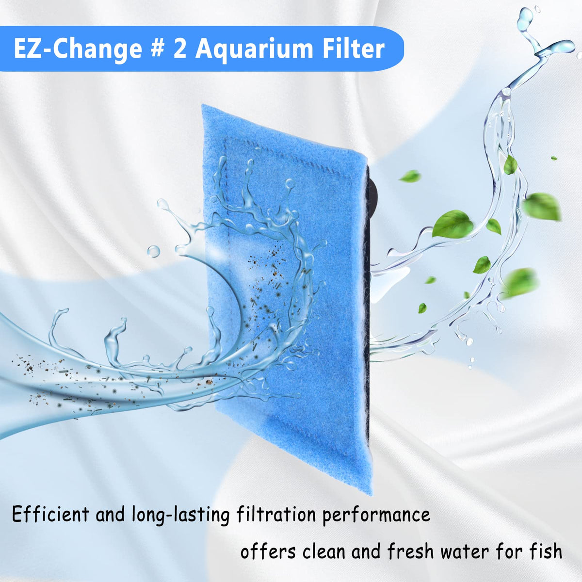 EZ Change 2 Fish Tank Filters Cartridges for Aqua Tech 10 20 - Piwerod Official Imagery - 3