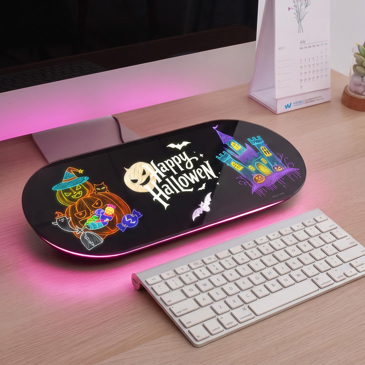 Glass Desktop Whiteboard - TSJ OFFICE Official Imagery - 1