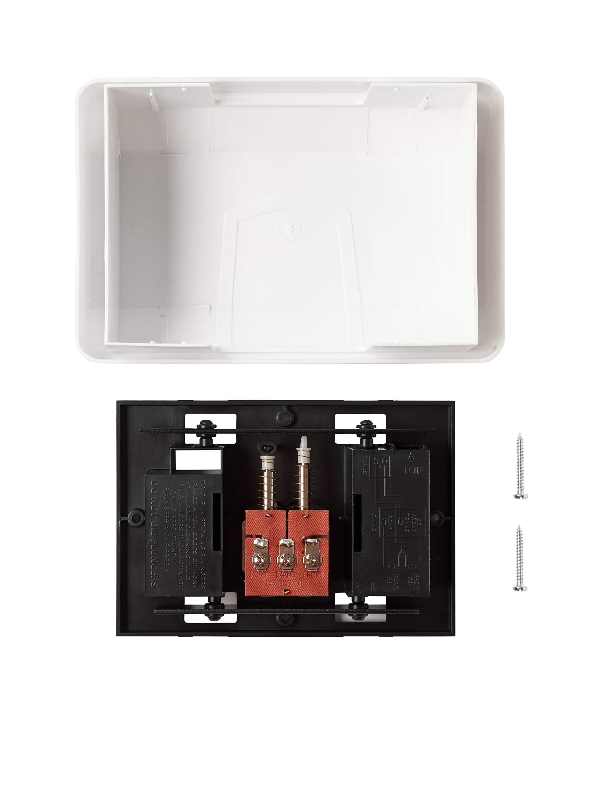 Newhouse Hardware CHM3D Door Chime, White - Newhouse Hardware Official Product View 8