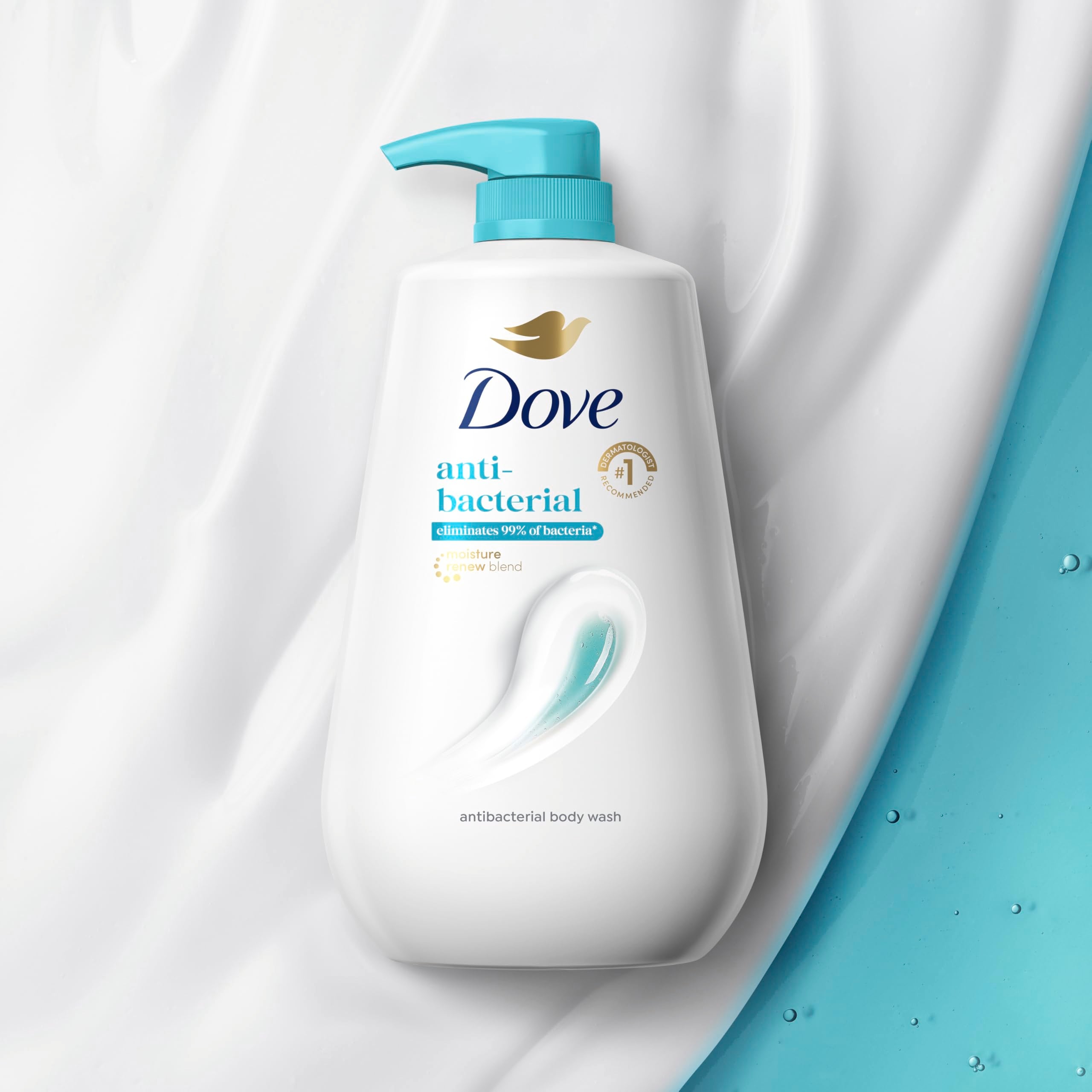 Dove Body Wash Antibacterial For All Skin Types 30.6 oz Pump,... - Elefair Tech Official Product View 5