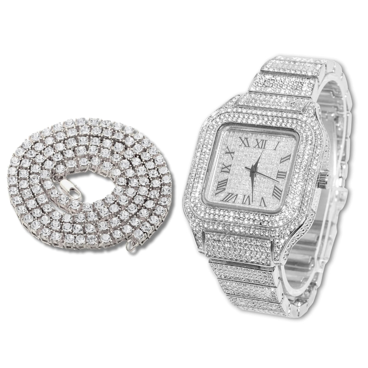 Halukakah Diamonds Gold Watch Iced Out Men s 18k Real Gold - Halukakah Official Imagery - 7