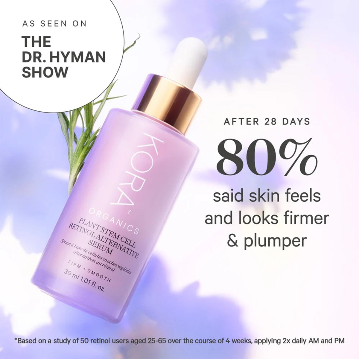 KORA Organics Plant Stem Cell Retinol Alternative Bakuchiol - KORA Organics Official Imagery - 5
