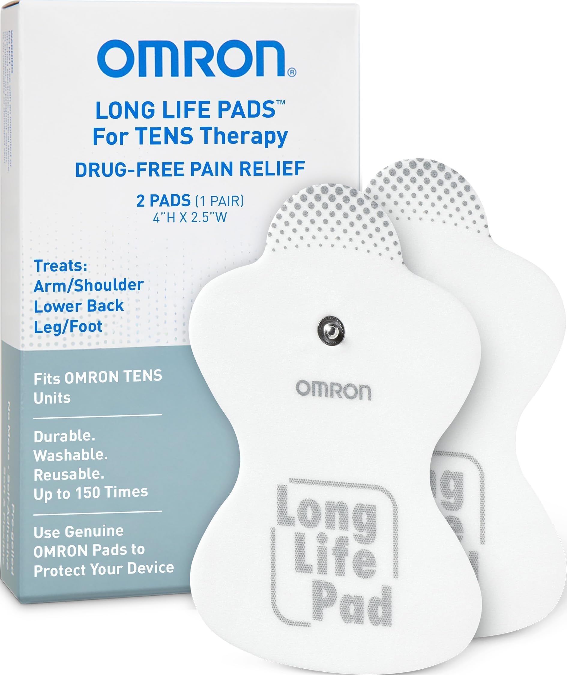 Omron Long Life TENS Unit Pads – Standard Replacement