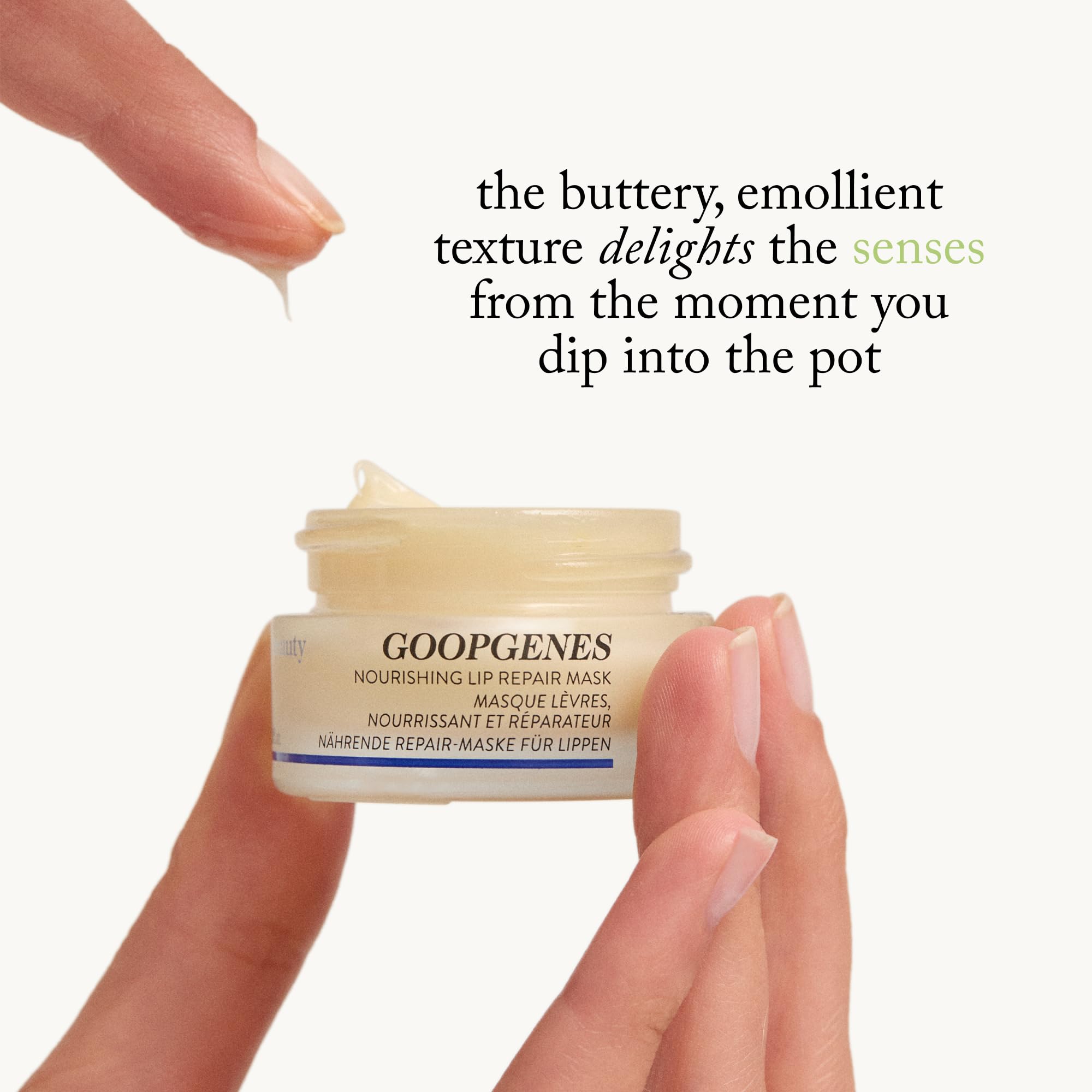 goop Beauty Nourishing Lip Repair Mask - goop Official Imagery - 4