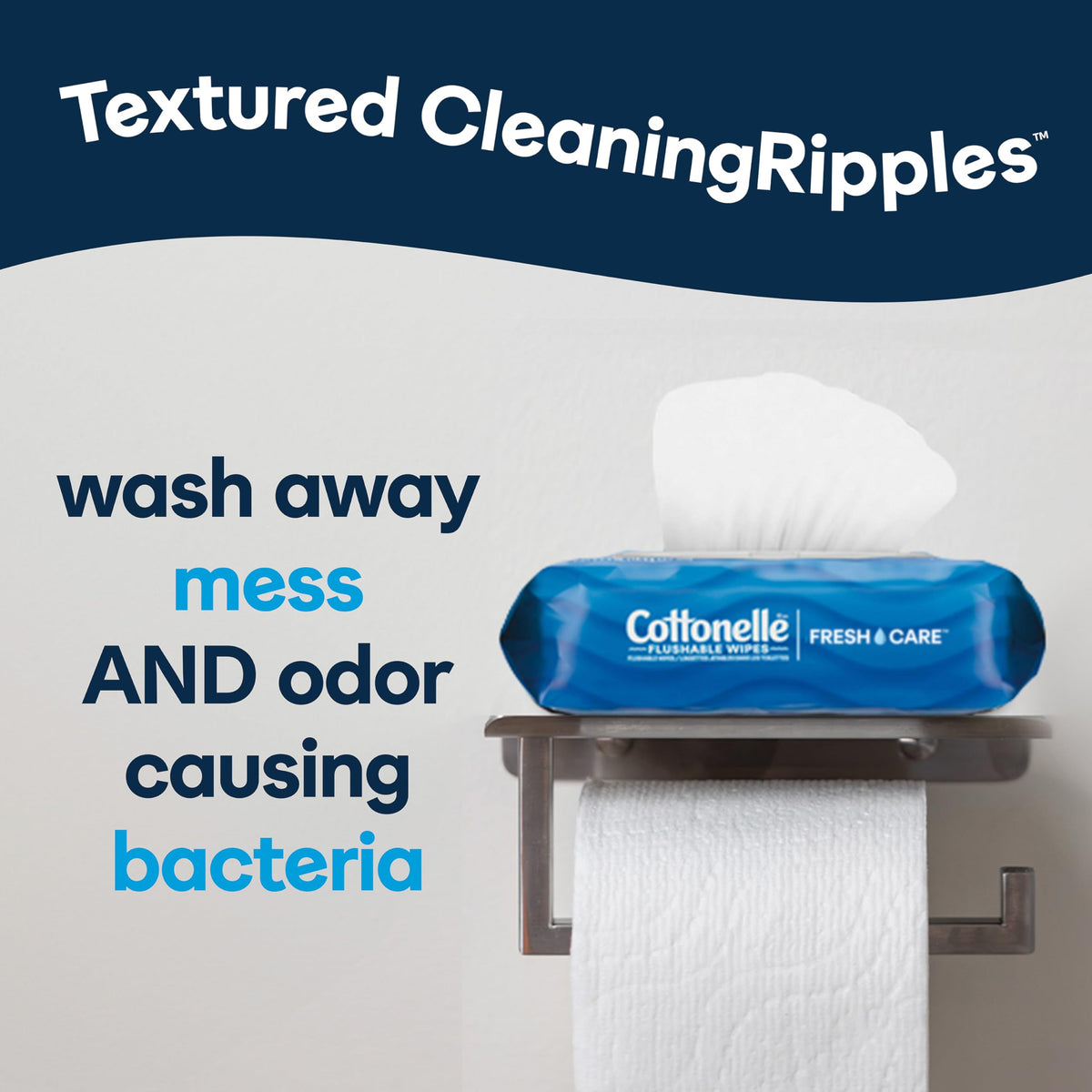 Cottonelle Fresh Care On The Go Flushable Wipes 24 Packs 14 - Premium Selection Official Imagery - 7