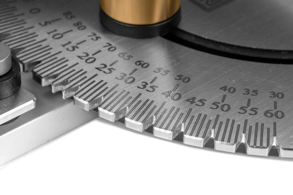 WEN Steel and Brass Premium Miter Gauge 27 Angle Stops for - WEN Official Imagery - 5