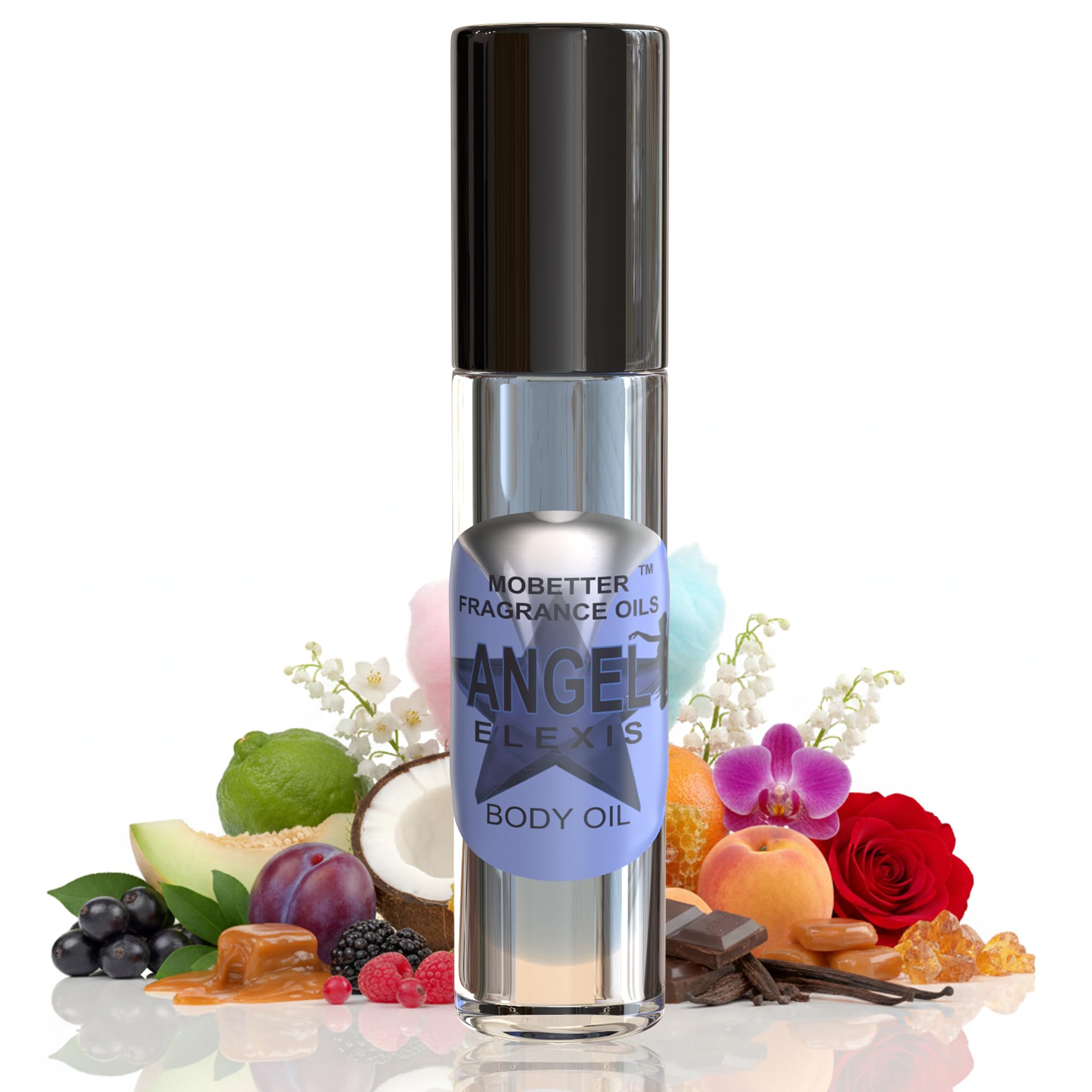 MOBETTER FRAGRANCE OILS Angel Elexis Perfume Women Body Oil - Product Imagery