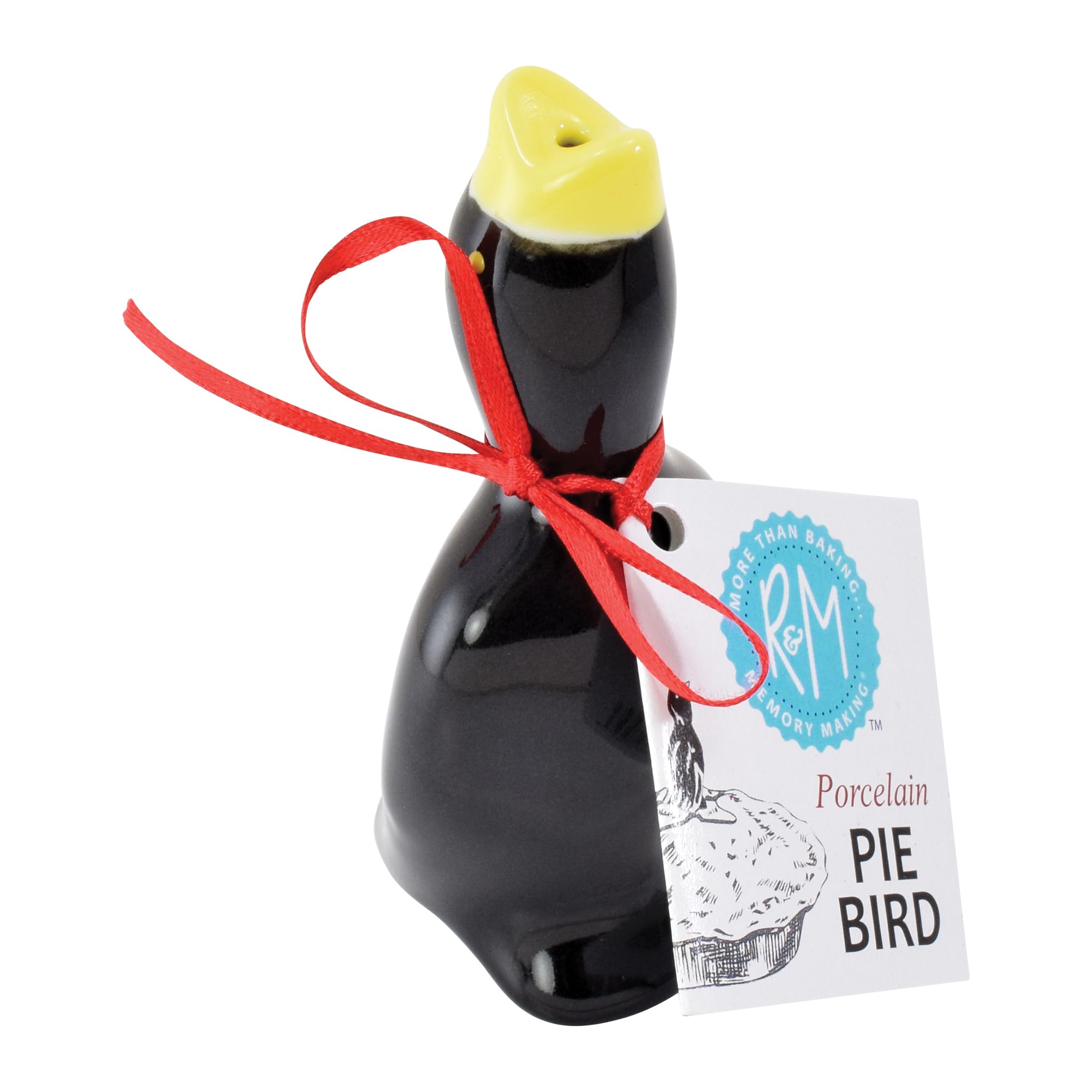 R&M International Black and White Pie Bird Vents, Set of 2 - View 8