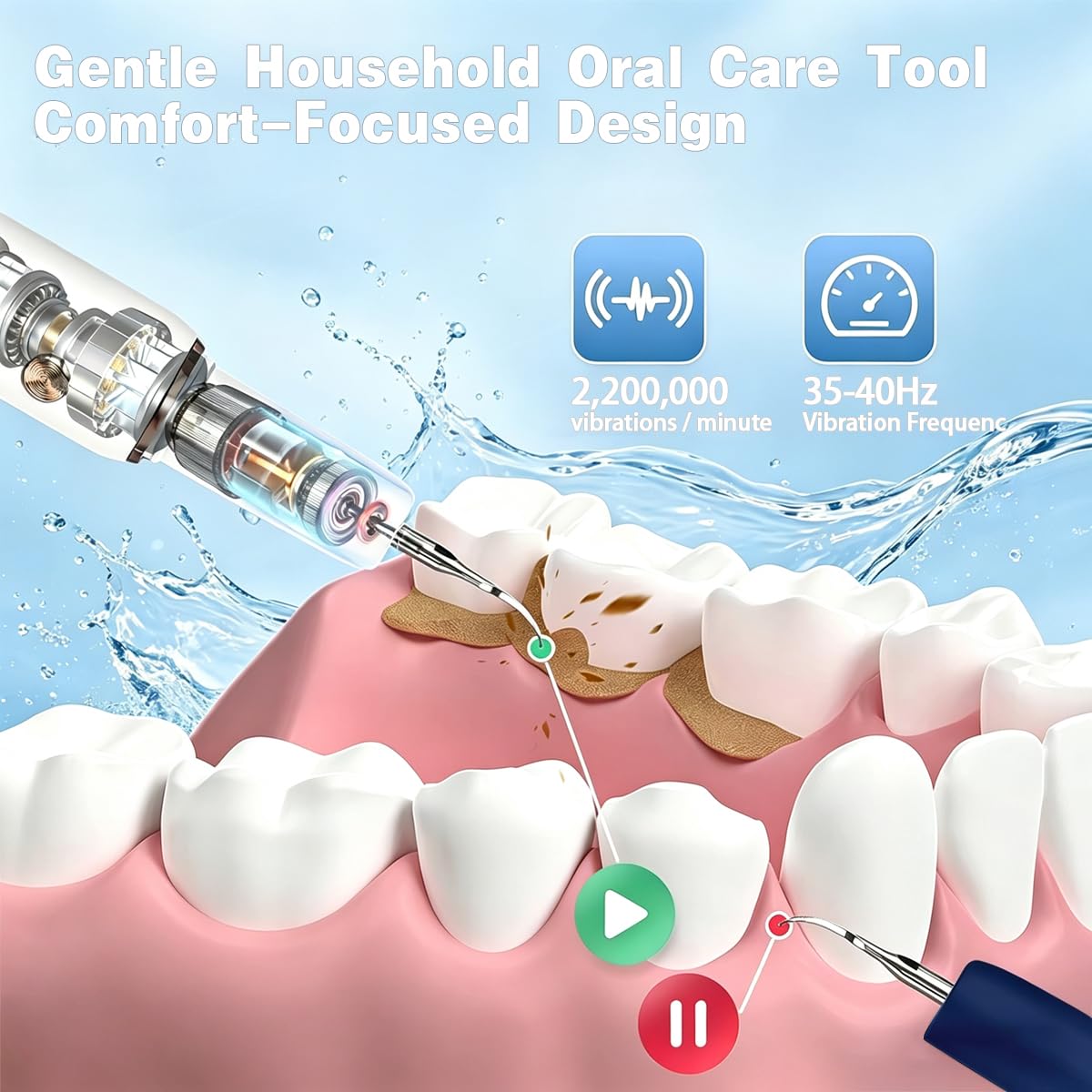 T9 Home Oral Care Set Portable Electric Oral Cleaning Device - MgcSto Official Imagery - 4