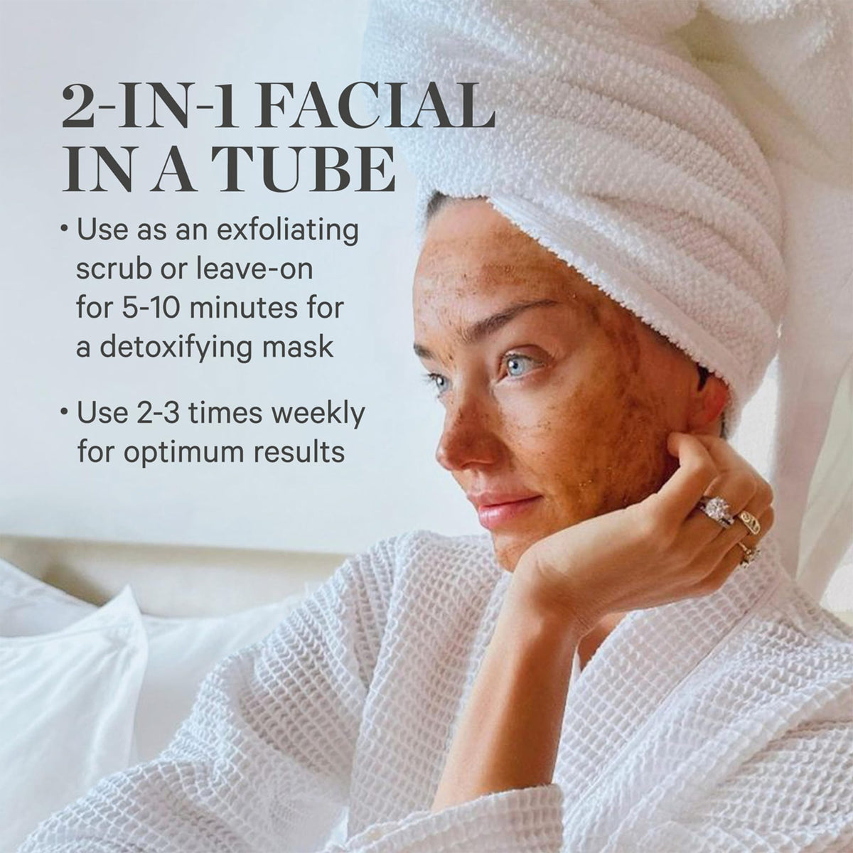 KORA Organics Turmeric Brightening Exfoliating Face Scrub - KORA Organics Official Imagery - 8
