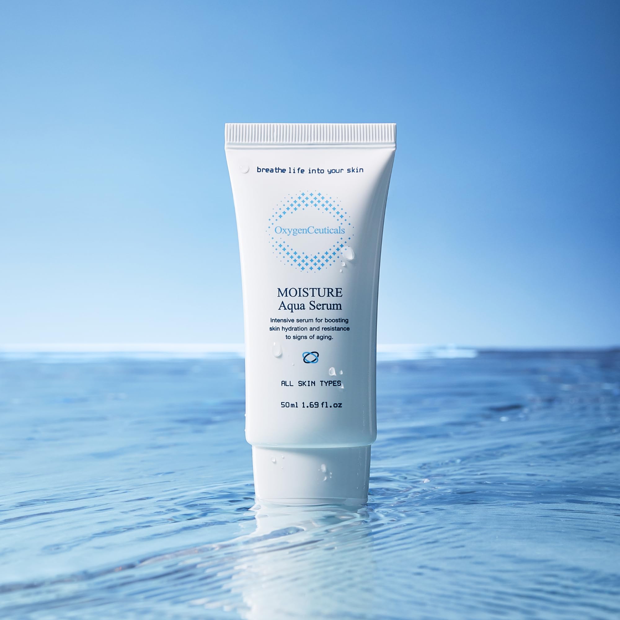 OxygenCeuticals Moisture Aqua Serum – Lightweight Hyaluronic - OxygenCeuticals