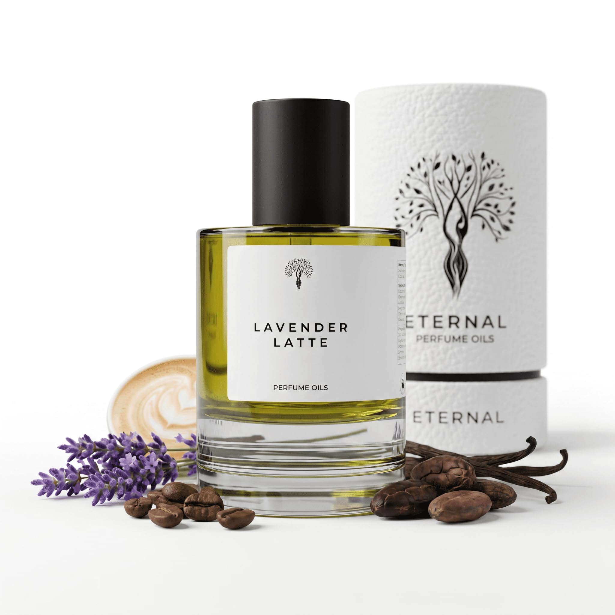Eternal perfume oils Lavender Latte Perfume Oil for Women and - Product Imagery