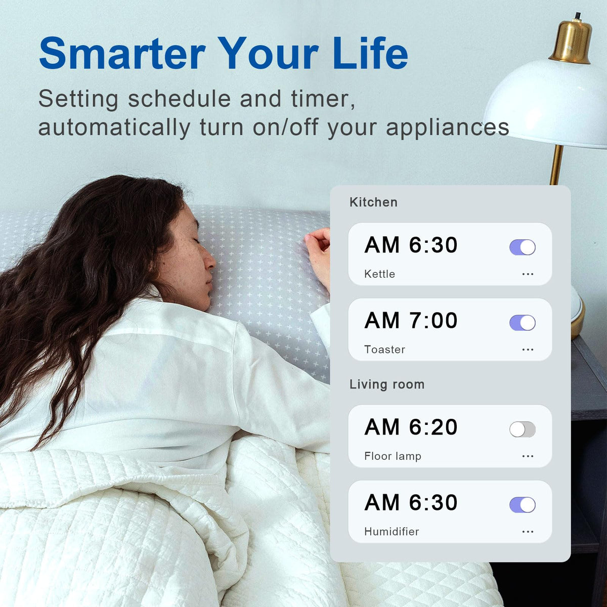 Matter Smart Plug 15A HomeKit Siri Alexa Google 2 4G ETL FCC - junlit Official Imagery - 7