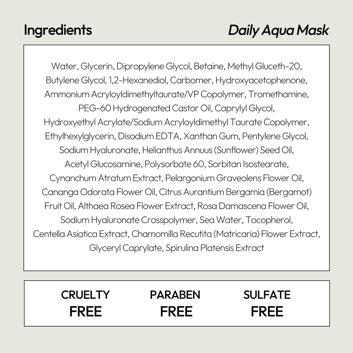LAPCOS K Beauty Aqua Sheet - LAPCOS Official Product Imagery - 8