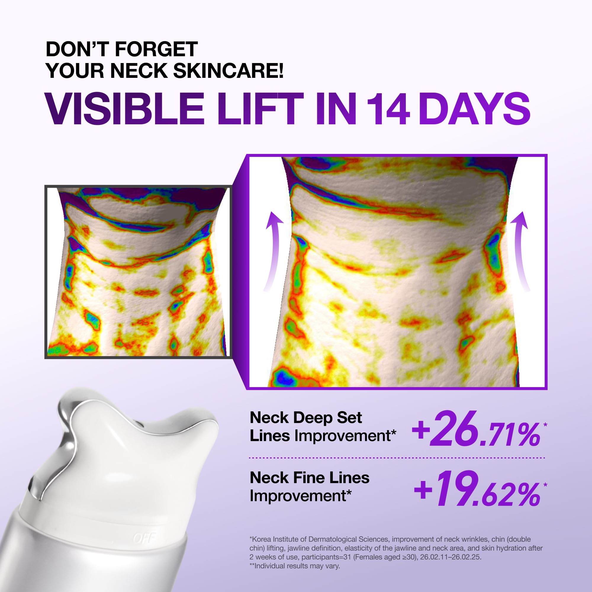 ANUA Collagen Retinol Refining Gua Sha Cream, 2.7 fl.oz | Neck Cream for Lifting & Firming, Jawline to Décolleté, Daily Moisturizer, Fine Line Care, Neck Massager, Korean Skincare - ANUA Official Product View 3