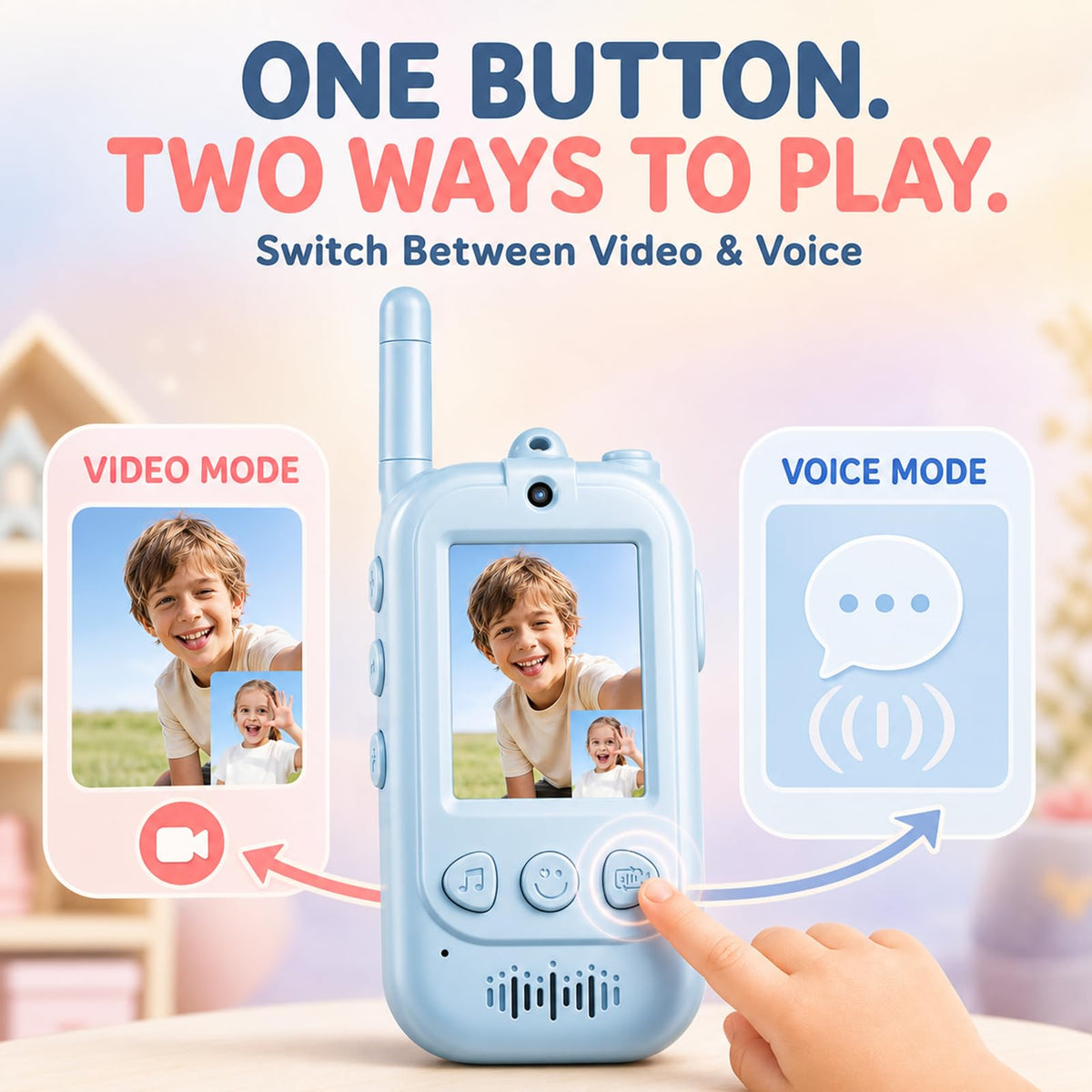 Video Walkie Talkies for Kids 2 Pack Real Time Video Voice - Minifly Official Imagery - 8