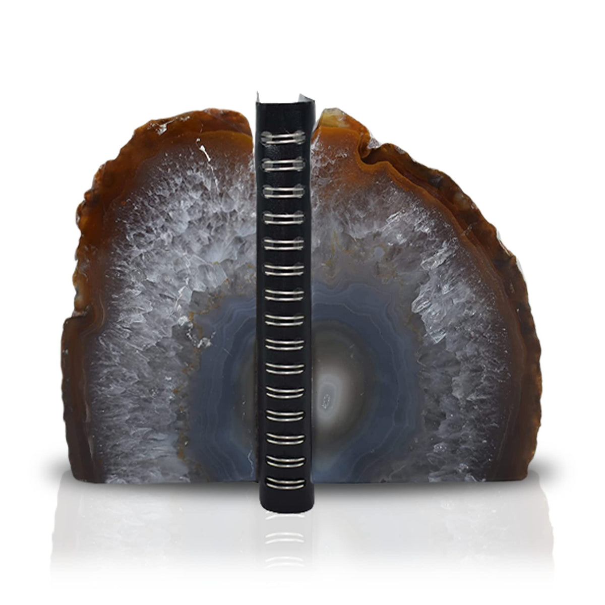 Nature s Decorations Natural Agate Bookends - Nature's Decorations Official Imagery - 3