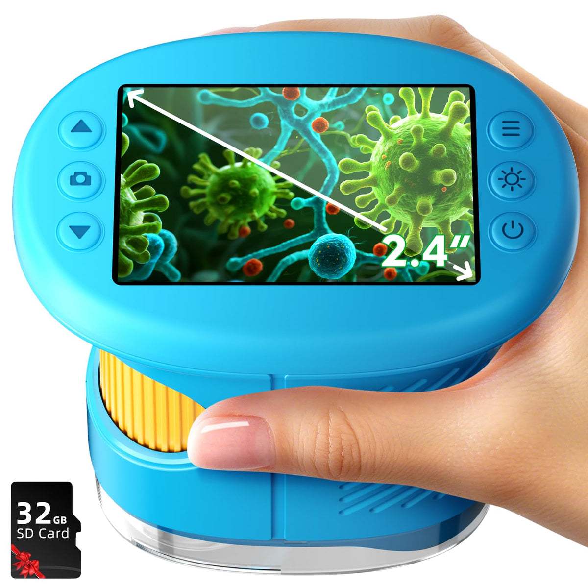 Odatay 4K 1000X Digital Microscope for Kids with 32G Card - Odatay Official Imagery - 2
