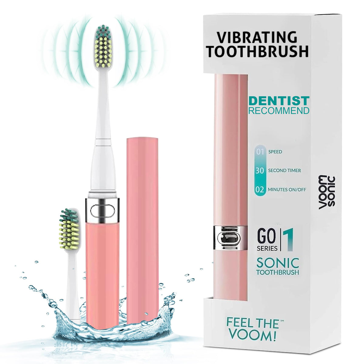 Voom Sonic Electric Toothbrush for Adults Go 1 Series 2 - Voom Sonic Official Imagery - 1