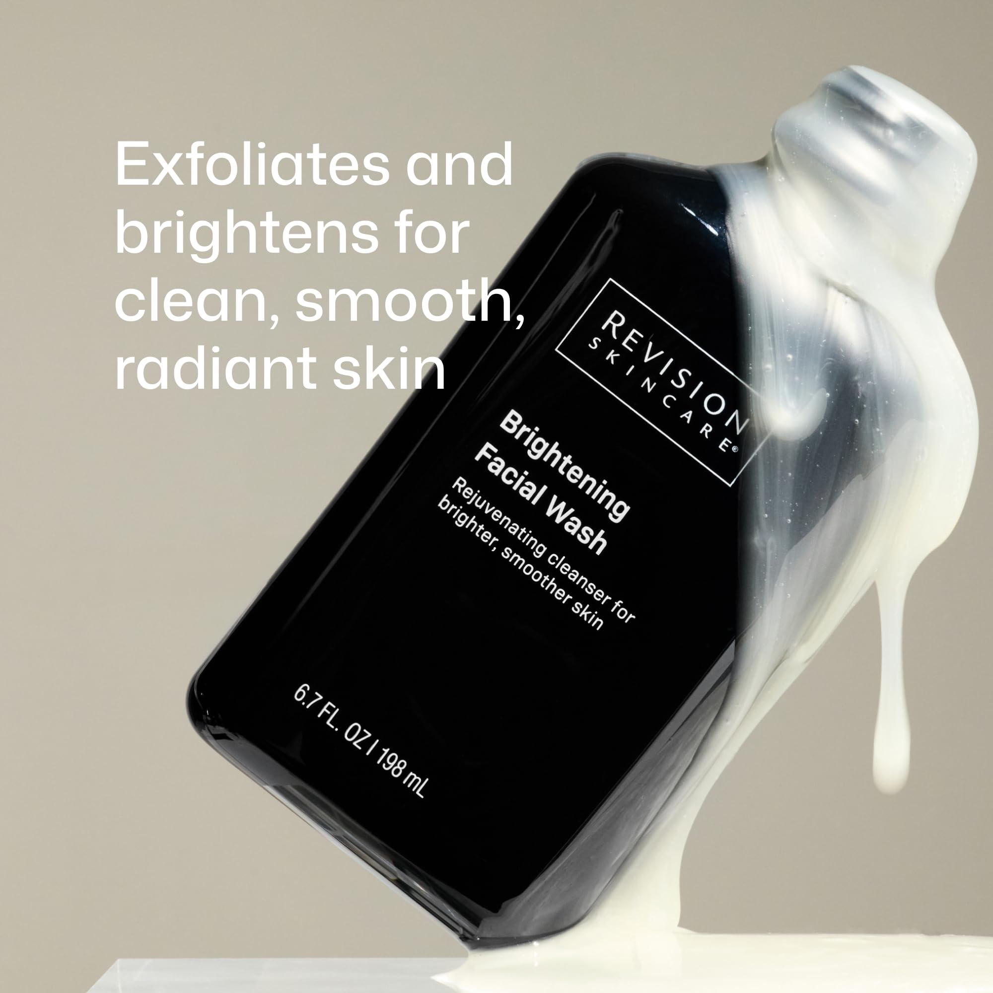 Elefair Tech Revision Skincare Brightening Face Wash with AHA & BHA Exfoliants - Elefair Tech Official Product View 3