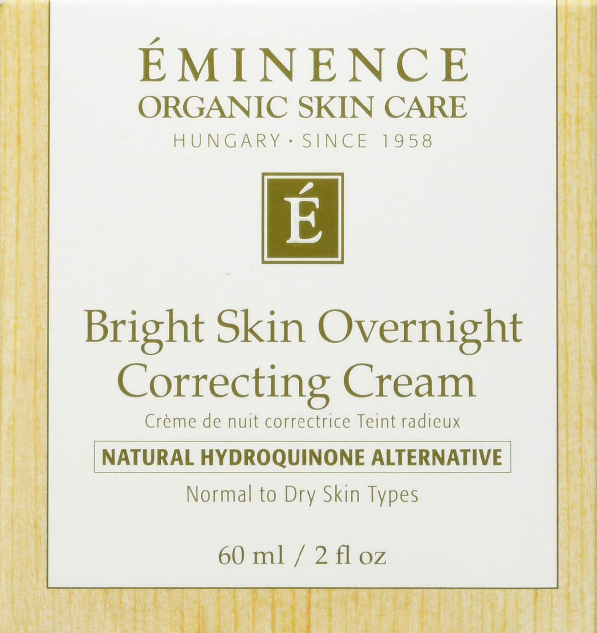 Eminence Bright Skin Overnight Correcting Cream for Unisex - Eminence Official Imagery - 3