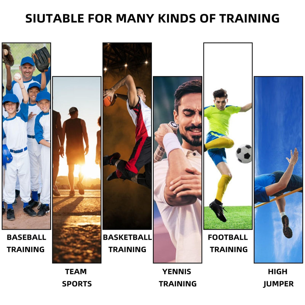 Running Resistance Bands 80lb Speed and Agility Training - OYINDIZ Official Imagery - 7