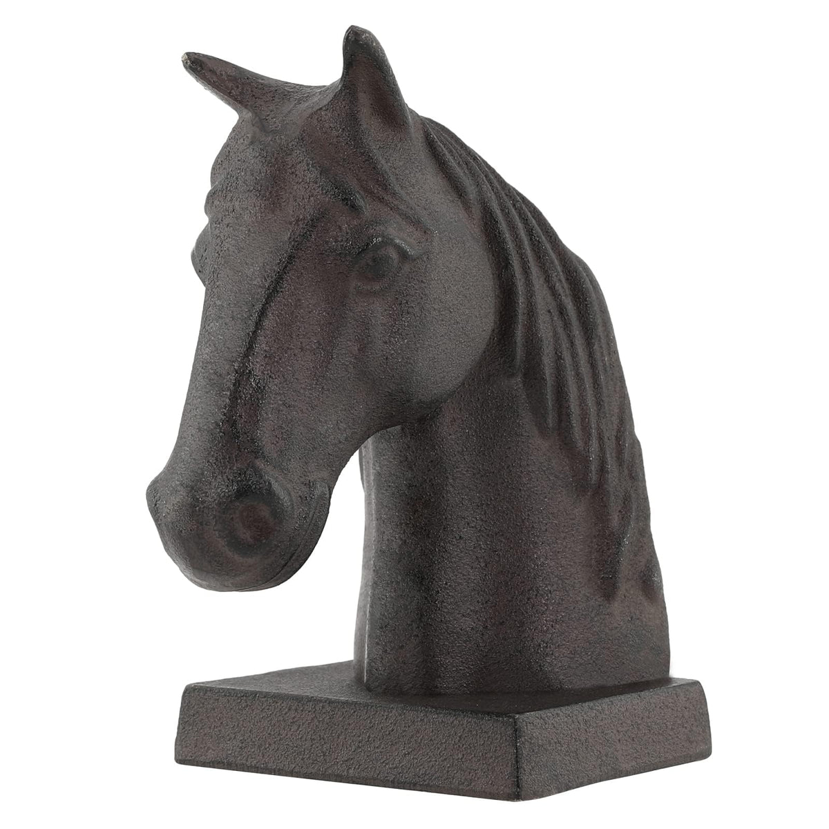 Horse Decorative Bookend Vintage Cast Iron Decor Heavy Book - LONG R UN HOME Official Imagery - 1