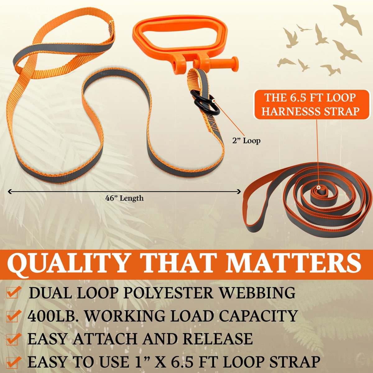 MULTUS Deer Drag Harness Every Way to Drag a Deer in ONE - MULTUS Official Imagery - 5