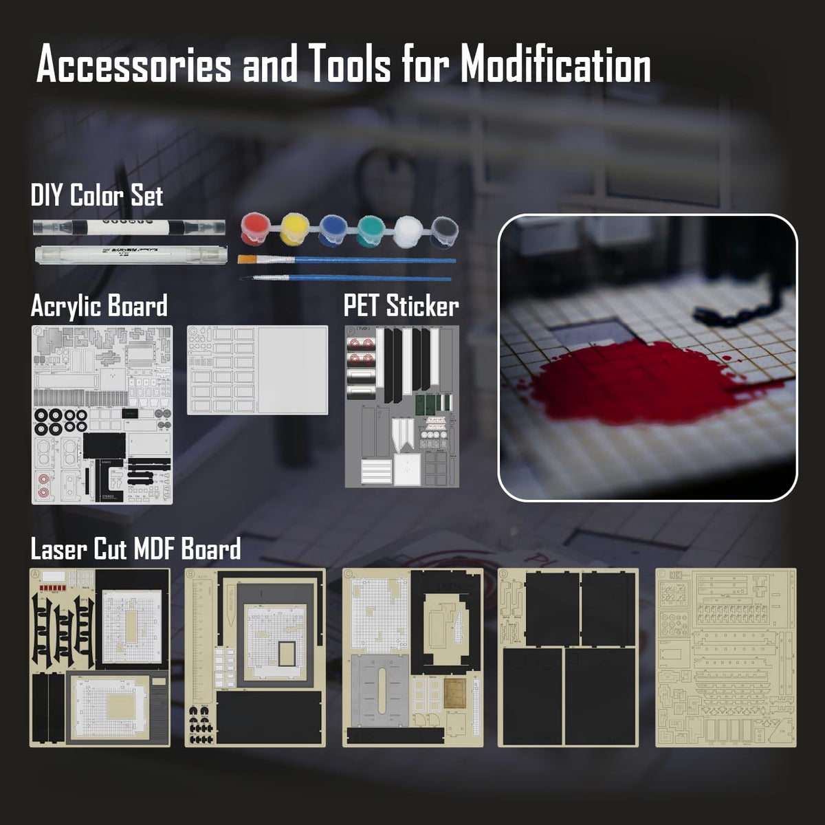 DIY Book Nook Kit Dollhouse Miniature Booknook Bookshelf - JOOHOUR Official Imagery - 6
