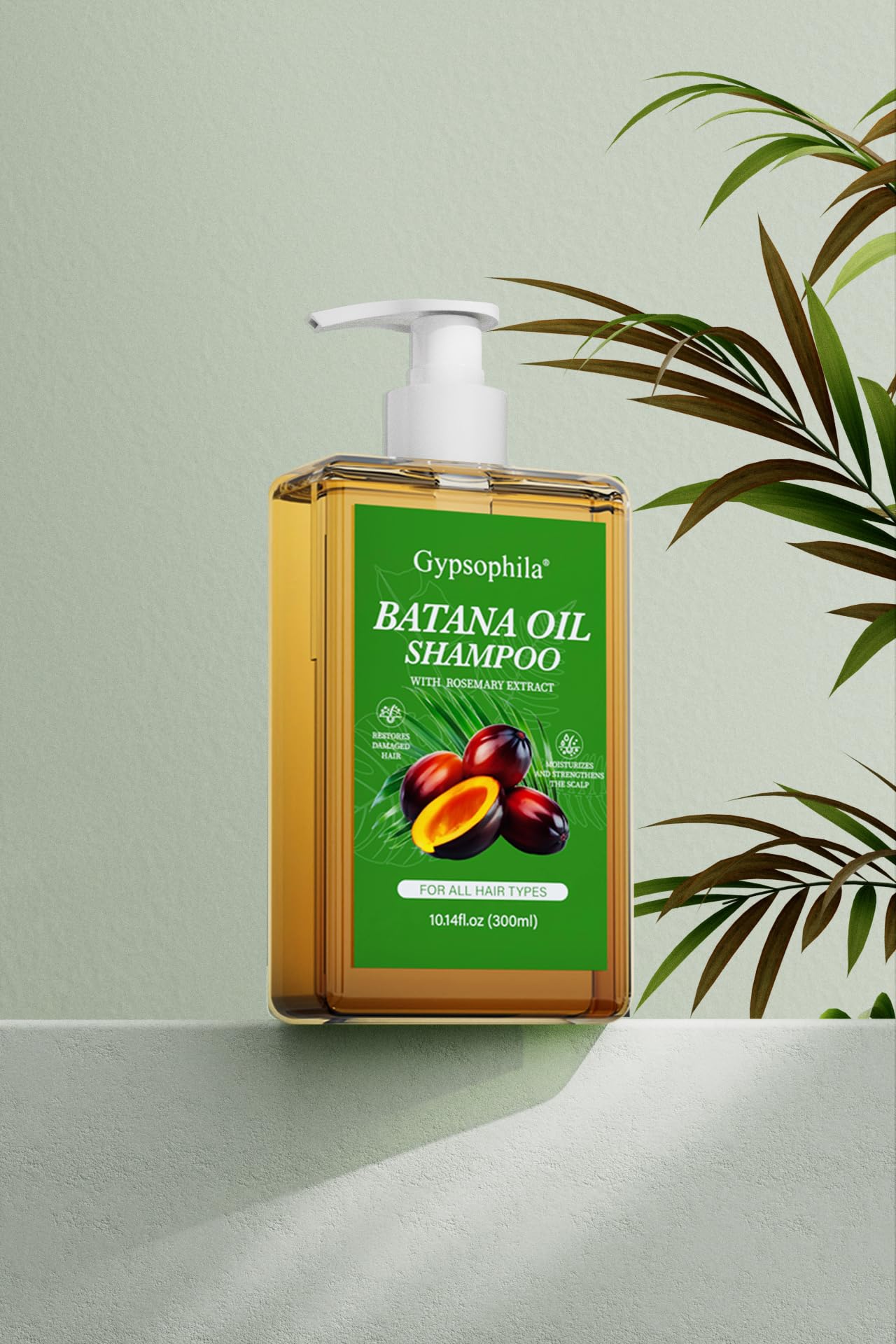 Gypsophila Batana Oil Shampoo,Rosemary Shampoo,Nourishing & Rejuvenating for - Gypsophila Official Product View 9