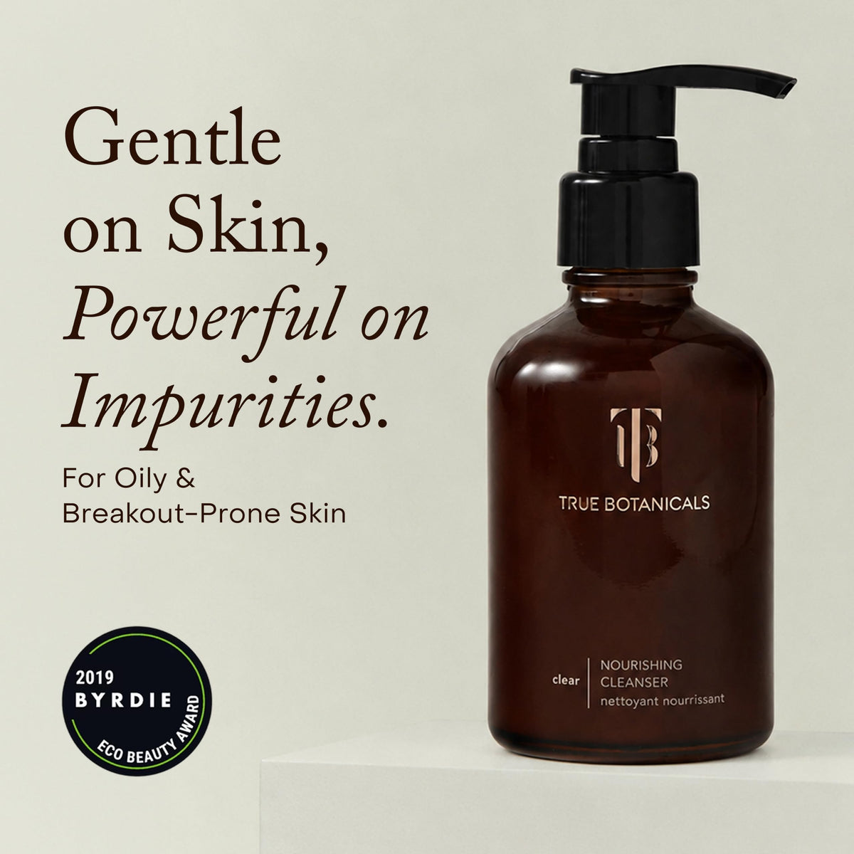 True Botanicals Clear Nourishing Cleanser Oily Acne Prone - True Botanicals Official Imagery - 3