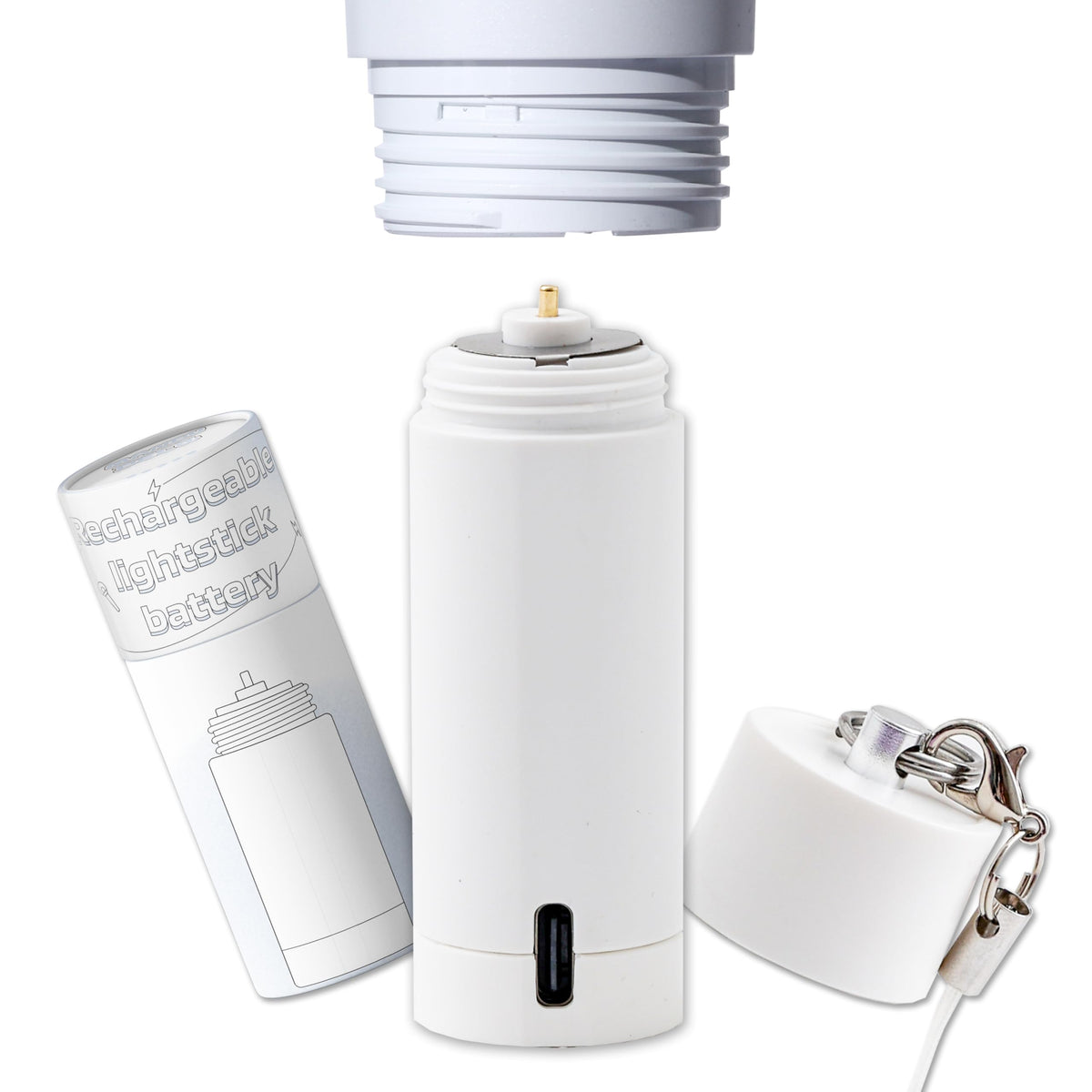 Rechargeable Kpop Lightstick Battery for K pop Concerts - MANDU DECO Official Imagery - 1